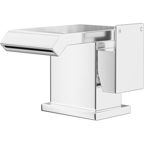 Cascade Polished Chrome Mono Basin Mixer Tap (1/5)