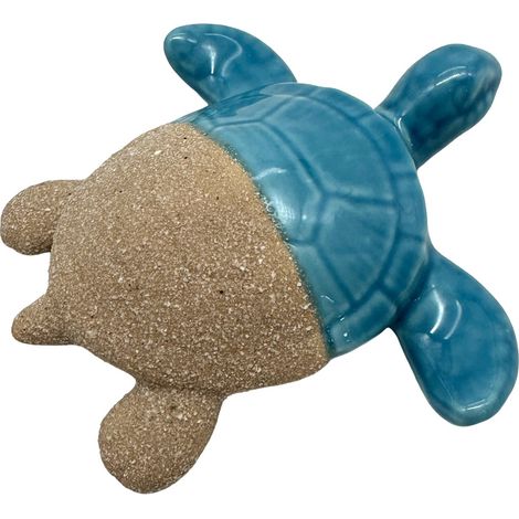 Signes Grimalt Figura De Tortuga Decoracion Tortuga Marinero Azul 11x11x3cm 37893 (1/4)