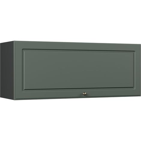 Hängeschrank Fame-Line, Grün-Gold Landhaus/Anthrazit, 100 cm, Vicco (1/5)