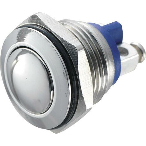 BOUTON-POUSSOIR ANTIVANDALISME TRU COMPONENTS GQ 16B-S 701273 48 V/DC 2 A 1 X OFF/(ON) IP65 À RAPPEL 1 PC(S) (1/4)