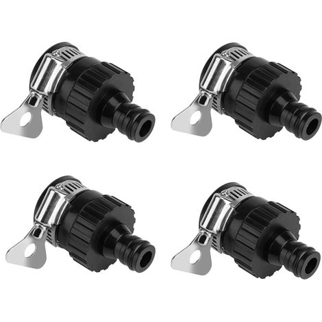 Filiyano – adaptateur flexible pour tuyau – Raccord universel pour robinet d'eau, coupleur pour tuyau d'arrosage à connexion rapide, adaptateur (1/5)