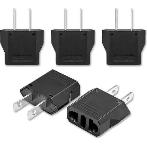 Universeller Reiseadapter für Amerika, China, Japan, Kanada und Mexiko – 5-facher Steckeradapter