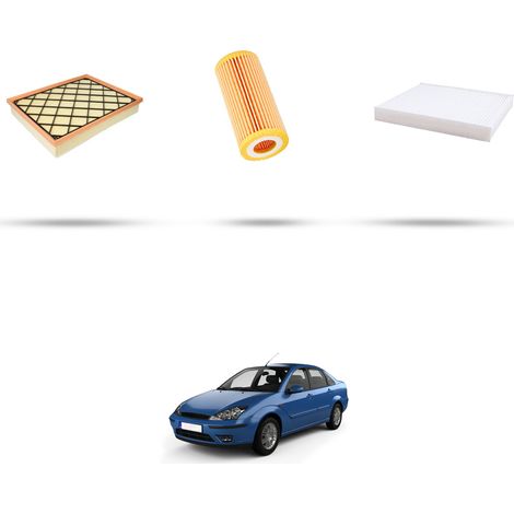 Kit tagliando 3 filtri compatibile con Ford Focus II 2.5 ST 166kw dal 2005 (1/4)