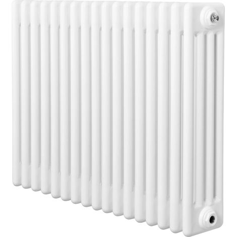 Traditional 4 Column Radiator - 600 x 785mm - White