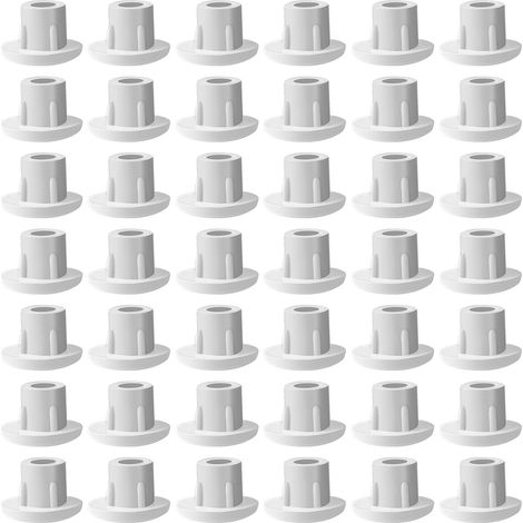 500 cache-vis blancs Ø5mm pour trous perçage (1/5)