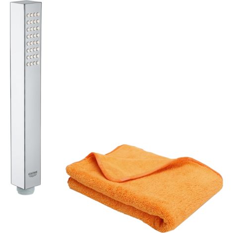 GROHE Euphoria Cube Stick + rociador de ducha de microfibra