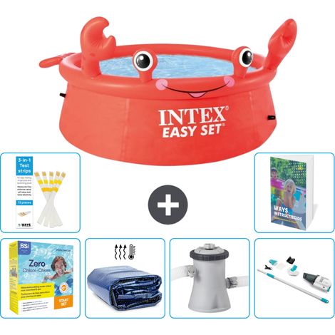 Intex Piscine Easy Set Ronde - Crabe - 183x51 cm - 7-pièces S39 (1/5)