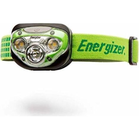 Linterna frontal Energizer Vision HD verde 350 lúmenes impermeable