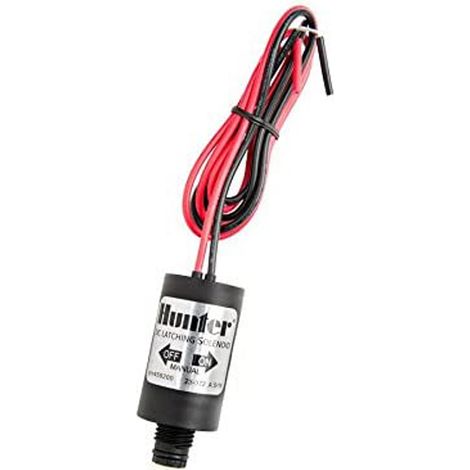 HUNTER Latch Solenoide, 9V, Gris, 3.5x3.5x7.5 cm