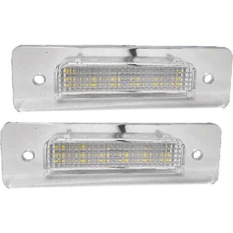 Éclairage de plaque d'immatriculation arrière à LED pour BMW E30, E28 et E24 (accessoire n° 63261372766) (1/5)
