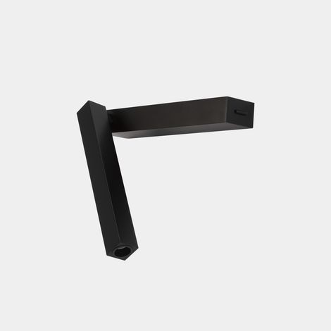 Lampada da lettura Hall Slim Reader LED 3.5 Bianco caldo - 2700K ON-OFF Nero 150lm