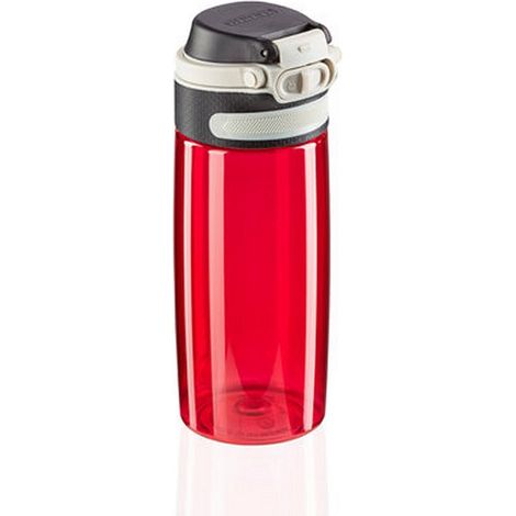 Leifheit 3263 Flip Tritan Drinkfles 550 ml Rood (1/5)
