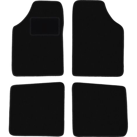 Tapis en velours noir pour : Renault Kangoo I combivan (1997-2008) (1/5)