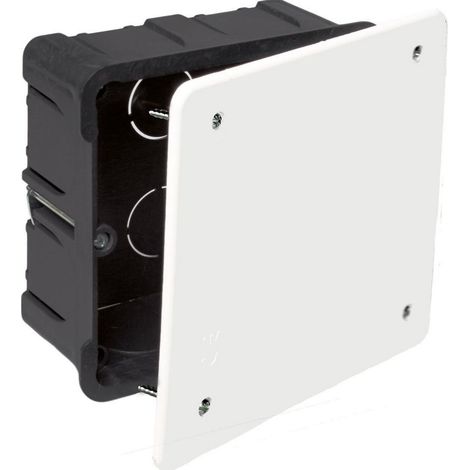 Scatola di connessione da incasso in tramezzo cavo di artiglio 100x100mm 12 ingressi tubo diametro 25 SOLERA 5562