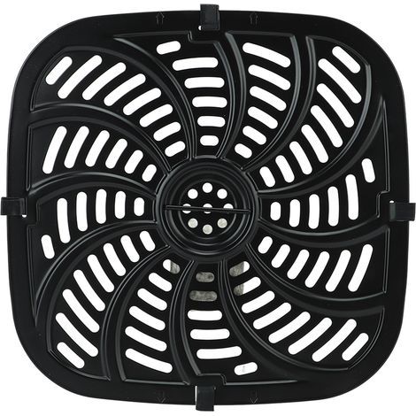 Plateau de rechange pour friteuse, accessoire pour friteuse, plaque de cuisson antiadhésive avec butée en caoutchouc pour poêle à griller de 8 pintes (1/5)