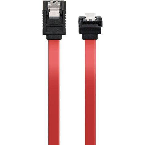 EC1514 cable de SATA 0,5 m SATA 7-pin Negro, Rojo (1/3)