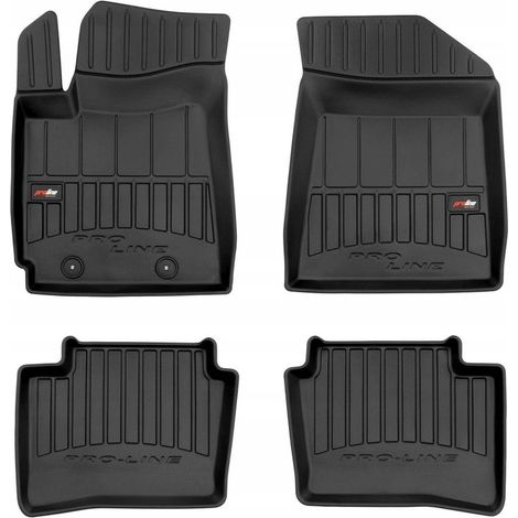 Alfombrillas y limpiaparabrisas de goma para Hyundai i10 3 III de 2019 - Canales 3D (1/5)