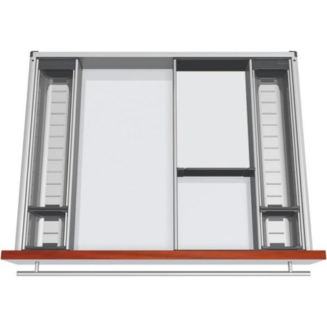 Blum Orga-Line Besteckeinsatz Facheinteilungs-Set KB 601-699mm, NL 500mm, grau