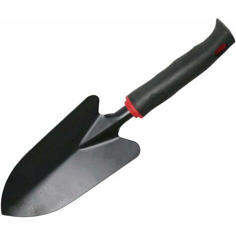 Pelle à fleur, facile à tenir en fer, petite pelle de jardin avec poignée antidérapante, outil de jardinage pour planter, transplanter, désherber, déplacer et lisser le sol (1/5)