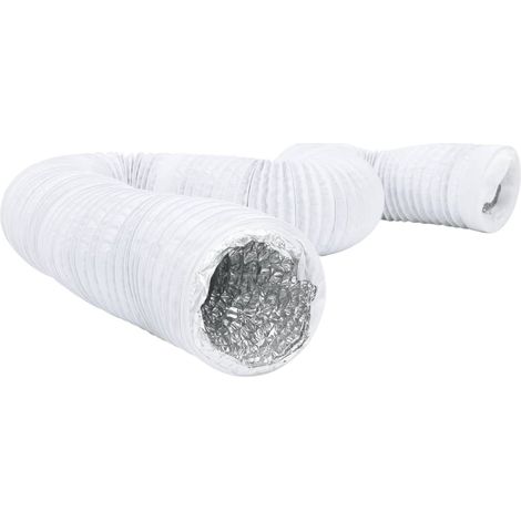 Conduit de ventilation aluminium et PVC 6 m Ø12,5 cm (1/5)
