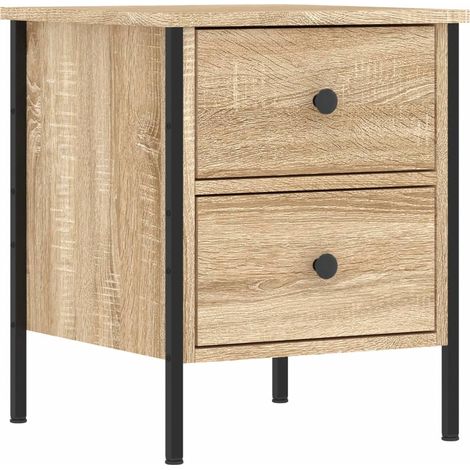 Maison Exclusive - Nachttisch Sonoma-Eiche 40x42x50 cm Holzwerkst