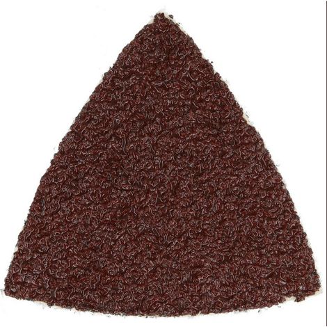 Triangles abrasifs avec velcro non perforés grain 120 (1/2)