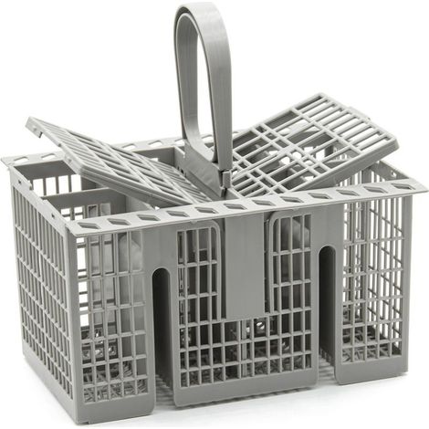 Panier à couverts pour lave-vaisselle – Compatible modèles 99673-8729, C00257140, C00386607 – Poignée détachable – Résistance à la chaleur