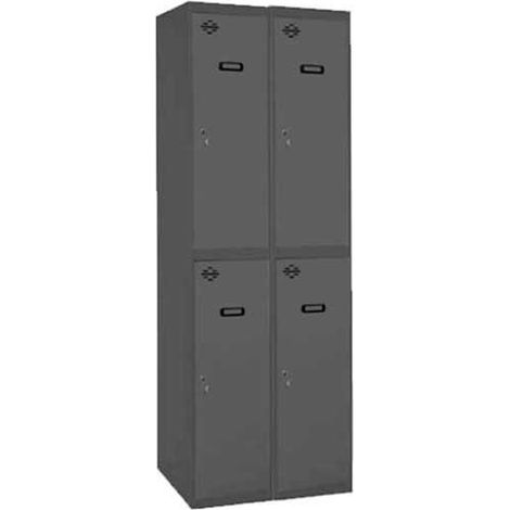 Taquilla 1800x600x500 SIMONLOCKER PROFESIONAL TANDEM 2/4 300 (600) AN/AN marca SIMONRACK