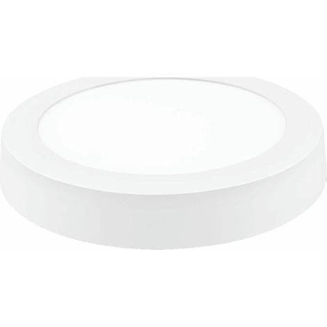 Downlight LED Superficie Redondo Blanco 6W Fría Matel (1/3)