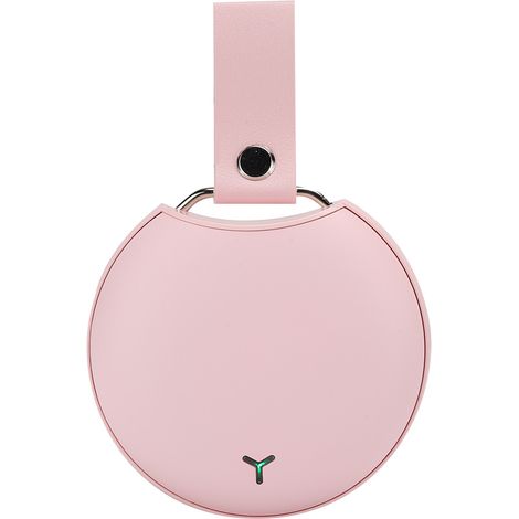 Chauffage portable rechargeable USB à température constante pour femmes, main chaude électrique, rose, câble inclus (1/5)