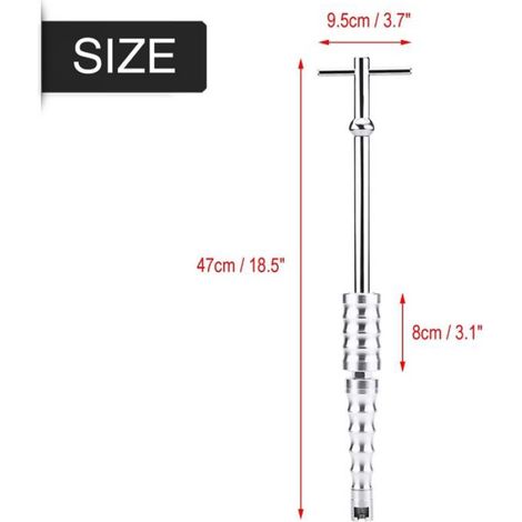 Extracteur De Bosses - Marteau Coulissant En Forme De T - Pour Réparation Sans Peinture Sur Métal - 1 Pièce (1/5)