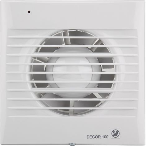 S&P 5210005400  Extractor baño DECOR-100-CRZ 13W 2500rpm