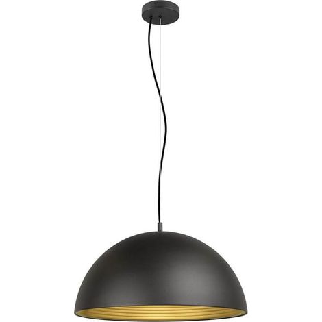 Suspension design Forchini M 50 noir avec or Ø 50cm - 1008537