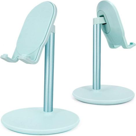 Support Téléphone Portable Réglable - Pour Bureau - Angle Réglable 5° à 45° - Compatible Tous Smartphones et Tablettes - 1 Pièce (1/5)