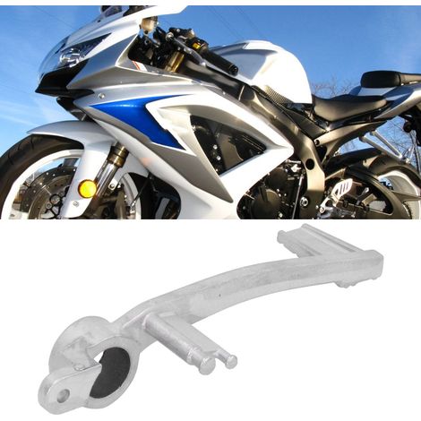 Levier de frein arrière et pédales en aluminium pour motos compatibles avec les modèles GSXR600, GSXR700, K6 et K8 de 2006 à 2010. (1/5)