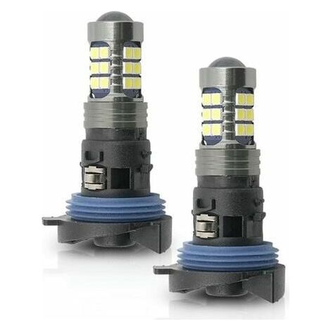 Stück HP24W LED-Tagfahrlichtbirnen mit Sockel DRL-Tageslichtbirne für Peugeot 3008 5008 2009–2016 Citroen C5 2008–2017 LED-DLR-Parklichtbirnen