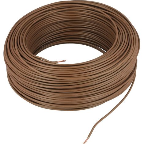 Câble PVC 1 x 0,5 mm² H05V-U