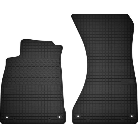 Alfombrillas delanteras de goma para: Audi A4 B9 Sportback, sedán, familiar, Avant, Allroad (de 2015 a 2024) (1/5)