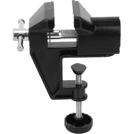 Étau d'établi Mini en alliage d'aluminium, étau de table à rotation 360°, pince de serrage domestique, outil universel pour machines-outils. (1/4)