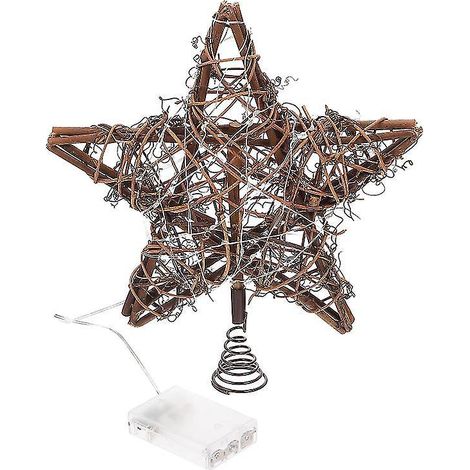 1 Stück Rattan-Ornament