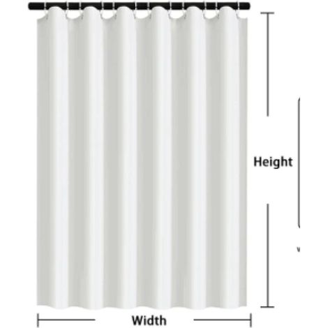 Cortinas de ducha impermeables con estampado 3D de pájaros coloridos de 90x180cm para baño, decoración del hogar, tela de poliéster, extralargas XXL. (1/2)