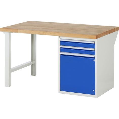 Rau Établi 7503A1, L1500xP900xH890mm, 2x tiroirs TA, 1x porte (1/5)