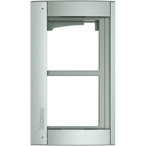 Bticino RAHMEN+M-TRÄGER 2M ALLMETAL (350221)