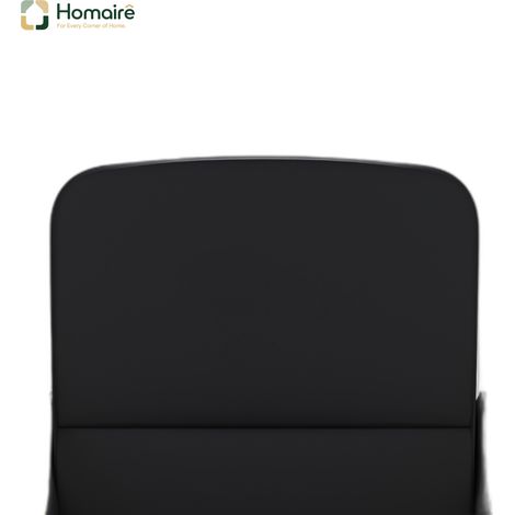 Canapé en tissu noir 90 x 62 x 90 cm HOMAIRE (1/5)