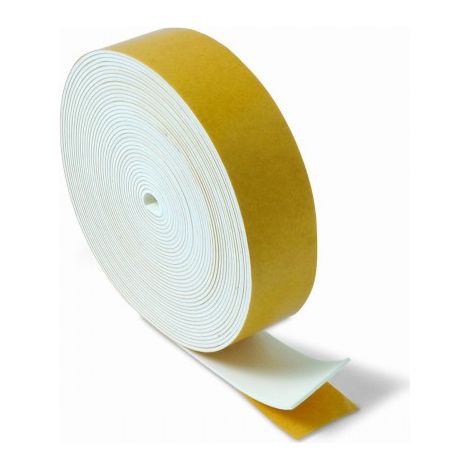 PROTECTOR ESPUMA ADHESIVO 40 mm x 10 m / BLANCO - BRINOX