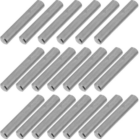 Mikikit 20 Pièces Pins de Support pour Estantes Metal Acero (1/5)