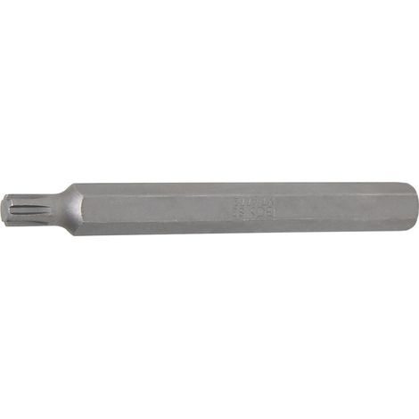 Inserto  lunghezza 100 mm  attacco esagono esterno 10 mm (3/8")  profilo a cuneo (per RIBE) M7