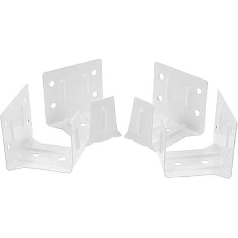 Supports pour Stores Enrouleurs en Fer Blanc et Résistants la Rouille Faciles à Installer Lot de 4 Pièces Fixation Murale Fiable Adaptés pour Usage Domestique (1/5)