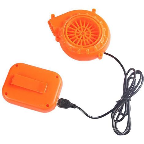ventilateur électrique,Souffleur d'air résidentiel compact - ventilateur électrique ventilateur gonflable ventilateurs de Costume exploser ventilateur portable USB pompe à Air pour tête de mascotte de (1/5)