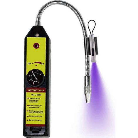 Détecteur de fuites halogènes -6000UV, détecteur de fuites de fréon R22 R410A R134A-- (1/5)